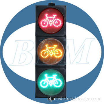 300mm Red Green Yellow Bicycle Road Traffic Light Without Lens